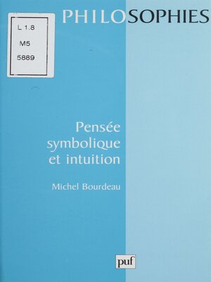 cover image of Pensée symbolique et intuition
